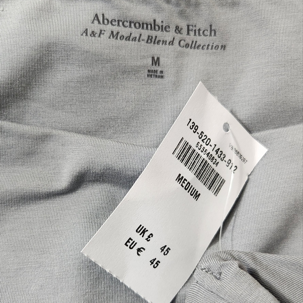 New!Abercrombie & Fitch Women's Cotton-Modal Slash Bodysuit - Picture 9 of 9